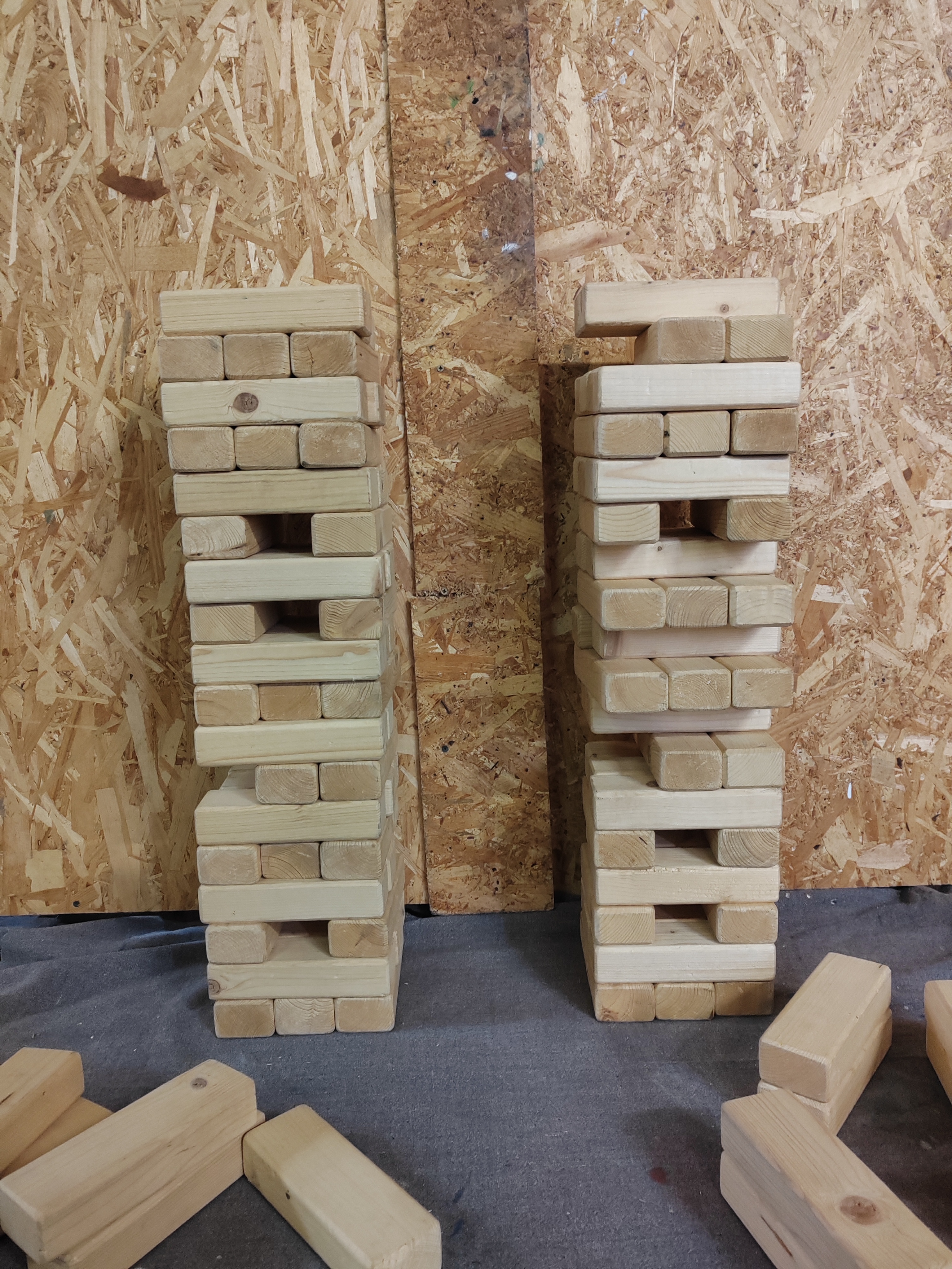 Óriási Jenga – fotó